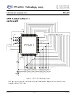 Preview for 21 page of PTC PT6315 Manual