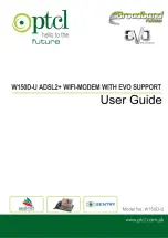 ptcl W150D-U User Manual preview