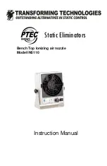 Предварительный просмотр 1 страницы PTEC IN5110 Instruction Manual