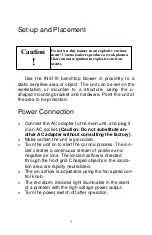 Предварительный просмотр 5 страницы PTEC IN5110 Instruction Manual