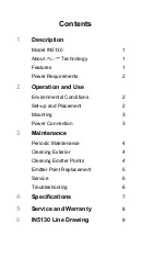 Preview for 2 page of PTEC IN5130 Instruction Manual