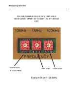 Предварительный просмотр 9 страницы Ptek FM250E Operating Manual And User Manual