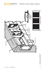 Предварительный просмотр 15 страницы PTI security systems Wireless Door Alarm System Installation And Operation Manual