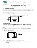 Preview for 5 page of PTI SENTRY TIM-100 Installation & Operation Manual