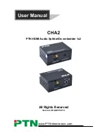 PTN CHA2 User Manual preview