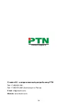 Preview for 34 page of PTN D-3002 User Manual