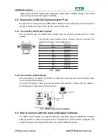 Предварительный просмотр 8 страницы PTN MHD128128 User Manual