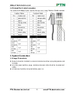 Предварительный просмотр 11 страницы PTN MHD44TP User Manual