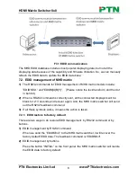 Предварительный просмотр 11 страницы PTN MHD88 User Manual