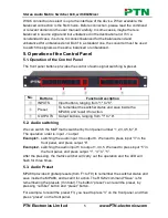 Предварительный просмотр 7 страницы PTN MPA88 User Manual