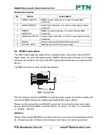 Предварительный просмотр 9 страницы PTN MRG88A User Manual