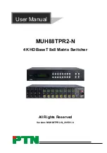 PTN MUH88TPR2-N User Manual предпросмотр