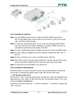 Preview for 10 page of PTN SC51D User Manual