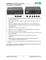 Preview for 7 page of PTN TPHD402P User Manual