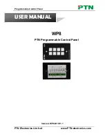 PTN WP8 User Manual предпросмотр