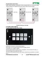 Предварительный просмотр 8 страницы PTN WP8 User Manual