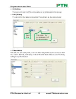 Предварительный просмотр 18 страницы PTN WP8 User Manual