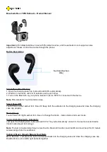 pTron Bassbuds Revv Product Manual preview