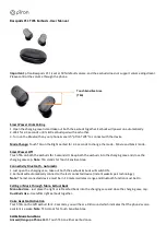 Preview for 1 page of pTron Basspods P11 User Manual