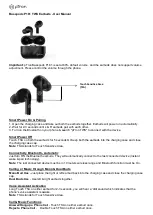 pTron Basspods P181 User Manual preview