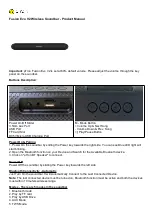 Preview for 1 page of pTron Fusion Evo V2 Product Manual