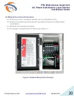 Предварительный просмотр 20 страницы Pts 9042 Series Installation Manual