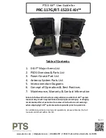 Pts E-Kit PRC-117G User Manual предпросмотр