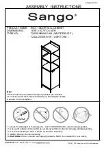 Предварительный просмотр 1 страницы Pts Sango INDI 7242LO640A1V69 Assembly Instructions Manual