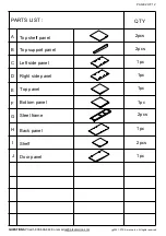 Предварительный просмотр 2 страницы Pts Sango INDI 7242LO640A1V69 Assembly Instructions Manual