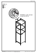 Предварительный просмотр 11 страницы Pts Sango INDI 7242LO640A1V69 Assembly Instructions Manual