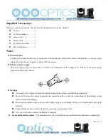 Предварительный просмотр 4 страницы PTZ Optics 12x-SDI User Manual