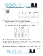 Предварительный просмотр 6 страницы PTZ Optics 12x-SDI User Manual