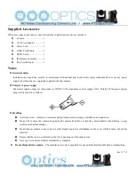 Предварительный просмотр 4 страницы PTZ Optics 12X-USB User Manual