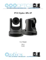 Предварительный просмотр 1 страницы PTZ Optics 20X-IP User Manual