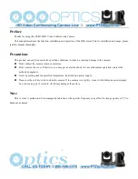 Preview for 2 page of PTZ Optics 20X-USB User Manual