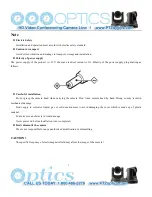 Preview for 4 page of PTZ Optics 20X-USB User Manual