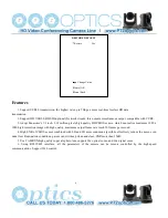 Preview for 7 page of PTZ Optics 20X-USB User Manual