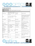 Preview for 8 page of PTZ Optics 20X-USB User Manual