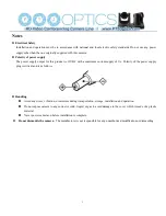 Предварительный просмотр 4 страницы PTZ Optics 20X-ZCAM User Manual