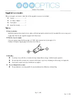 Предварительный просмотр 4 страницы PTZ Optics EPTZ-ZCAM-G2 User Manual