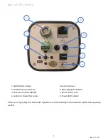 Предварительный просмотр 8 страницы PTZ Optics PT12X-ZCAM User Manual