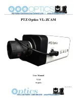 Предварительный просмотр 1 страницы PTZ Optics VL-ZCAM User Manual