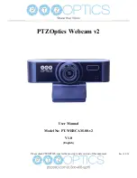 PTZOptics PT-WEBCAM-80-v2 User Manual preview