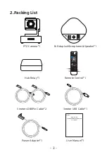 Preview for 5 page of PUAS U51VC User Manual