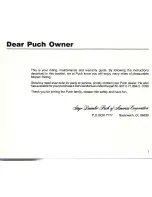 Preview for 2 page of Puch Magnum II MKII Owner'S Manual