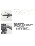 Preview for 13 page of Puch Magnum II MKII Owner'S Manual