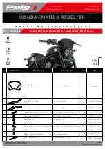 PUIG 20822 Mounting Instructions preview