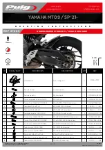 PUIG 21226 Mounting Instructions preview