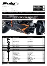 PUIG 7573 J Mounting Instructions preview