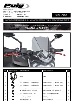 Preview for 1 page of PUIG 7654 Manual